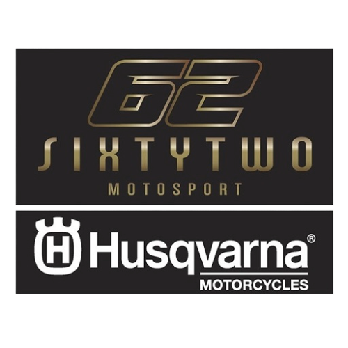 SIXTYTWO motosport Husqvarna badge