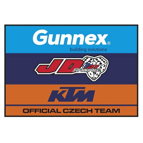 JD KTM GUNNEX Racing Team badge