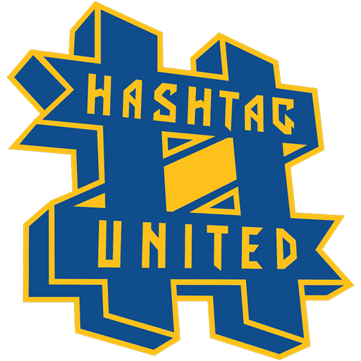 Hashtag United badge