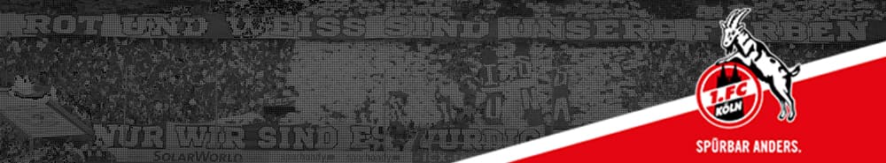 FC Koln banner