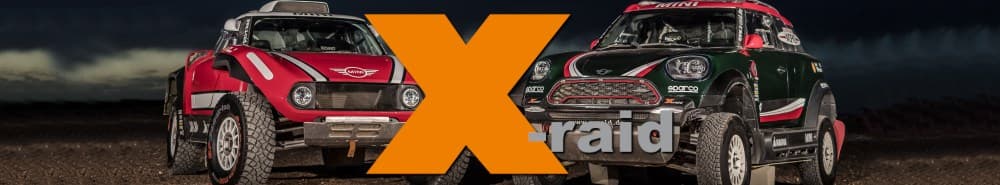 Monster Energy X-Raid Team banner