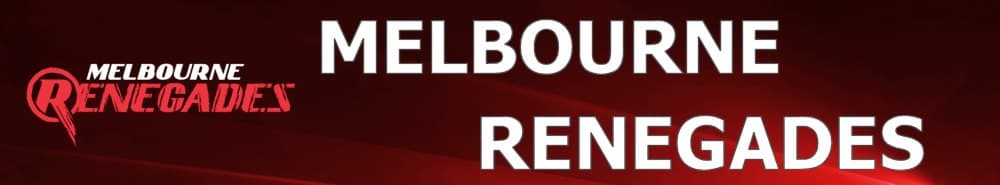 Melbourne Renegades banner