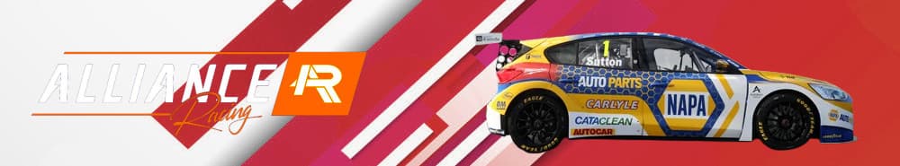 NAPA Racing UK banner