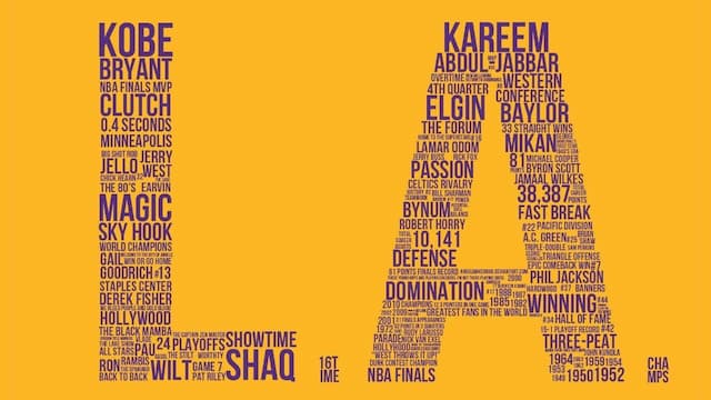 Los Angeles Lakers artwork 8